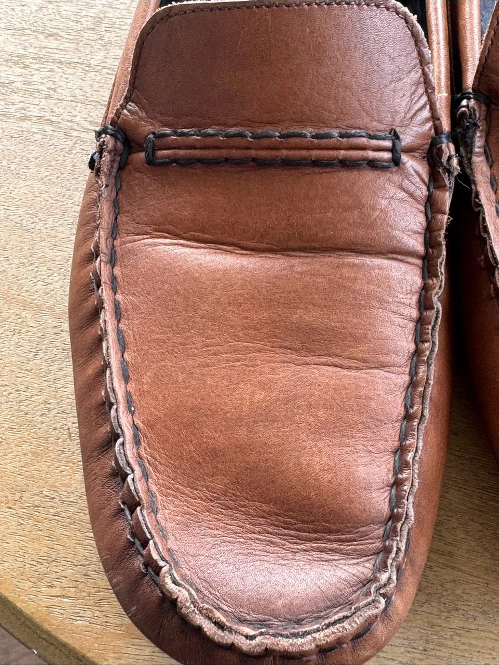 Allen Edmonds Super Sport Brown Leather Driving Loafers Men’s 8D